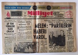 Milliyet Halk Gazetesi 14 Aralık 1972 - Bütçe Komisyonunda Herkes Fiyat Artışından Yakındı GZ11420 - 1