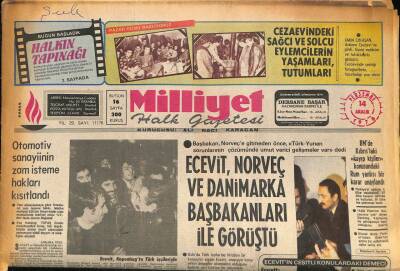 Milliyet Halk Gazetesi 14 Aralık 1978 - İstanbul Metrosu İçin Bir Türk Firma Teklif Yaptı GZ85756 - 1
