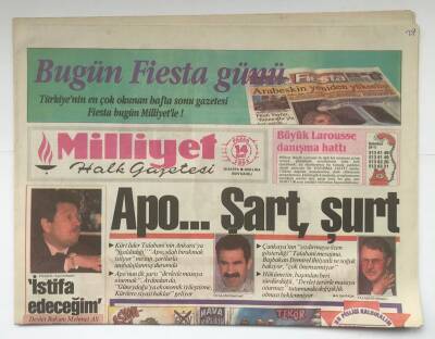 Milliyet Halk Gazetesi 14 Mart 1993 - Ağabeyimin Yurttaşlık Hakkını Alacağım (Nazım Hikmetin Kız Kardeşi) GZ8689 - 1