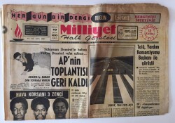 Milliyet Halk Gazetesi 15 Kasım 1972 - Süleyman Demirelin Babası Yahya Demirel Vefat Etti GZ11411 - 2