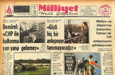 Milliyet Halk Gazetesi 15 Kasım 1976 - İrlanda Güzeli Jakki Moore Dünya Fotojeni Güzeli Seçildi GZ85758 - 1
