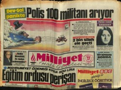 Milliyet Halk Gazetesi 15 Mart 1987 - İstanbulda Zarar 10 Milyar GZ62491 - 2