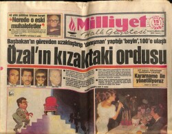Milliyet Halk Gazetesi 15 Ocak 1989 - Anadolu Liseleri Sınavında Karar Aşaması GZ62781 - 2