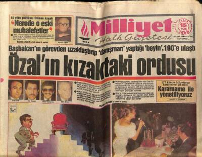 Milliyet Halk Gazetesi 15 Ocak 1989 - Anadolu Liseleri Sınavında Karar Aşaması GZ62781 - 2