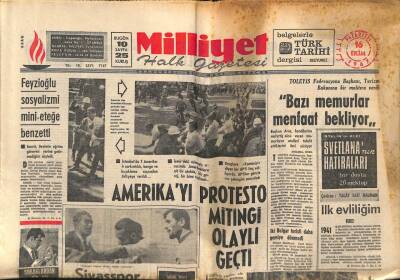 Milliyet Halk Gazetesi 16 Ekim 1967 - Ünlü Fransız Yazarı Marcel Ayme Öldü GZ88532 - 1