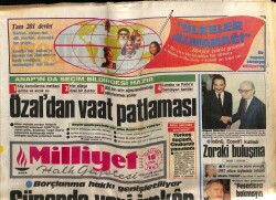 Milliyet Halk Gazetesi 16 Eylül 1987 - İnönü , Eceviti Kutladı GZ62149 - 2