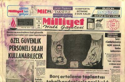 Milliyet Halk Gazetesi 16 Mart 1980 - Bülent Ersoyun da Tepesini Arttırdılar GZ123239 - 1