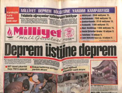 Milliyet Halk Gazetesi 16 Mart 1992 - Haldun Taner Öykü Ödülü GZ62461 - 2