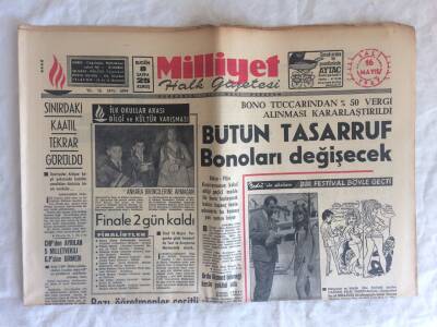 Milliyet Halk Gazetesi 16 Mayıs 1967 - Aysel Tanjuda Politikacılar Gibi Konuştu... GZ73672 - 1