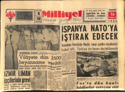 Milliyet Halk Gazetesi 16 Temmuz 1955 - Zeki Müren Dayak Yedi GZ88814 - 1