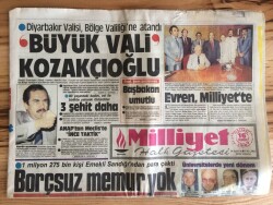 Milliyet Halk Gazetesi 16 Temmuz 1987 - Denktaştan Rumlara Barış Eli GZ72840 - 1