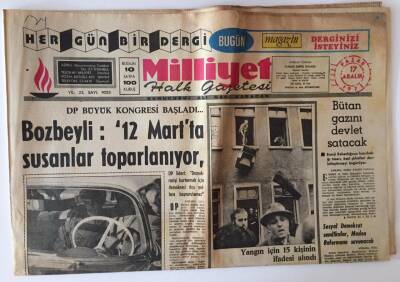Milliyet Halk Gazetesi 17 Aralık 1972 - İstanbul Moda Festivaline 100 Fransız Modacı Geliyor GZ11417 - 1