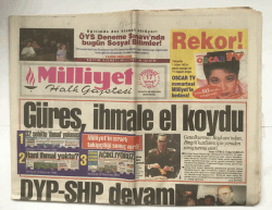 Milliyet Halk Gazetesi 17 Haziran 1993 - Çiller Ekonomiyi Kimseye Bırakmayacak GZ5832 - 1