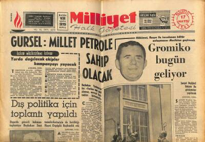 Milliyet Halk Gazetesi 17 Mayıs 1965 - Richard Burton Sinemayı Bırakacak GZ81144 - 1