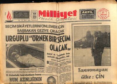 Milliyet Halk Gazetesi 17 Nisan 1965 - Kefkende İki Dinleme Cihazı Bulundu GZ81163 - 1