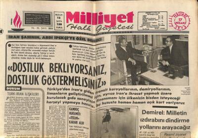 Milliyet Halk Gazetesi 17 Nisan 1975 - 30 Saat Bateri Çalarak , Dünya Rekoru Kırdı GZ70475 - 2
