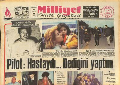 Milliyet Halk Gazetesi 17 Nisan 1983 - Lider Fenerbahçe Sarıyer İle Golsüz Berabere Kaldı - Dünya Bankası Yeni Öneri Paketi Yolladı GZ126275 - 1