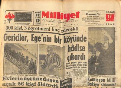 Milliyet Halk Gazetesi 17 Ocak 1965 - Jane Fonda İtiraf Ediyor - Ereğli Çelik İçin Meclis Araştırması Açılması İstenecek GZ121405 - 1
