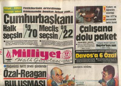 Milliyet Halk Gazetesi 17 Ocak 1988 - Atina İle Ankara Arasında Pürüzler Giderilemedi GZ85306 - 1