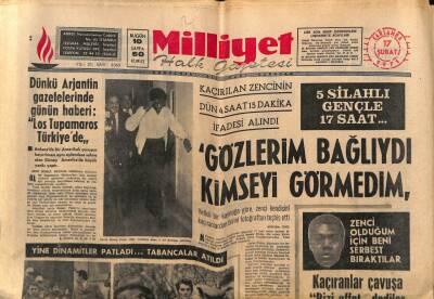 Milliyet Halk Gazetesi 17 Şubat 1971 - Yunanistan , Türk Tütünü İşleyip Satıyor GZ70560 - 1