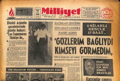 Milliyet Halk Gazetesi 17 Şubat 1971 - Yunanistan , Türk Tütünü İşleyip Satıyor GZ86861 - 1