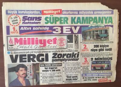 Milliyet Halk Gazetesi 17 Temmuz 1985 - Başbakanlık Müdahale Etti Ambalajlı Yaşam Ertelendi GZ6768 - 2