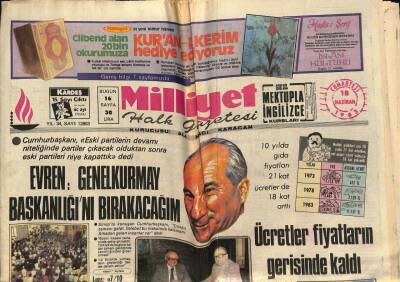 Milliyet Halk Gazetesi 18 Haziran 1983 - İstanbulda 7 Rakamlı Telefon Uygulaması Bu Gece Başlıyor GZ74524 - 1