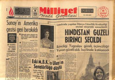 Milliyet Halk Gazetesi 18 Kasım 1966 - Adana Cezaevi Müdürü Tevkif Edilip , Kendi Cezaevine Gönderildi GZ88480 - 1