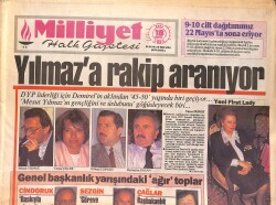 Milliyet Halk Gazetesi 18 Mayıs 1993 - İnönü : ' Zamma Devam ' - Yılmaz'a Rakip Aranıyor GZ161145 - Gökçekoleksiyon