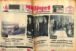Milliyet Halk Gazetesi 18 Nisan 1977 - Lodos , İstanbulda Vapur Seferlerini Aksattı GZ62439 - 2