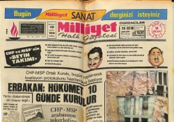 Milliyet Halk Gazetesi 18 Ocak 1974 - Zeyrekteki Bazı Tarihi Eserler Limon Deposu Oldu GZ70473 - 1