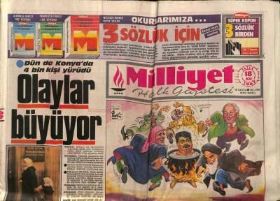 Milliyet Halk Gazetesi 18 Ocak 1987 - Ecevite Hapis GZ62764 - 1