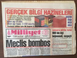 Milliyet Halk Gazetesi 19 Aralık 1993 - Çillerden Seçim Startı GZ6766 - 2