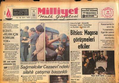 Milliyet Halk Gazetesi 19 Eylül 1977 - Karamürselde 5 Kişi Bağırsak Enfeksiyonundan Öldü GZ90816 - 1