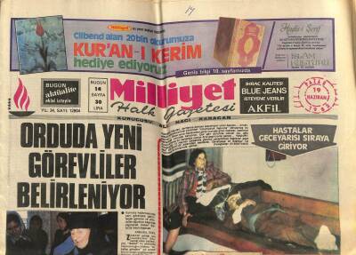 Milliyet Halk Gazetesi 19 Haziran 1983 - Papa Türkleri Övdü GZ74527 - 1