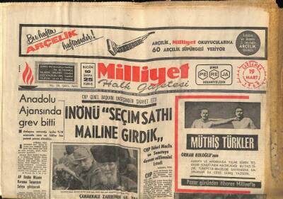 Milliyet Halk Gazetesi 19 Mart 1969 - Varşova Paktı Zirve Toplantısı Sadece İki Saat Sürdü GZ92616 - 1
