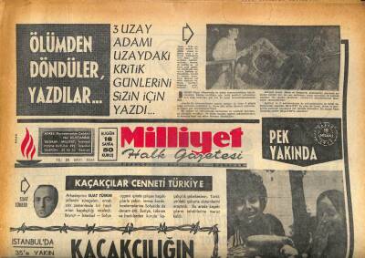 Milliyet Halk Gazetesi 19 Nisan 1970 - İstanbulda 35e Yakın Kaçakçılık GZ86126 - 1