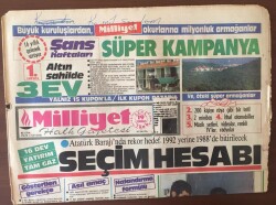 Milliyet Halk Gazetesi 19 Temmuz 1985 - Özaldan Ağızlara Kilit GZ6762 - 2