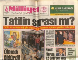 Milliyet Halk Gazetesi 2 Eylül 1992 - Bu Tablolar Kimin Olacak ? GZ62786 - 2