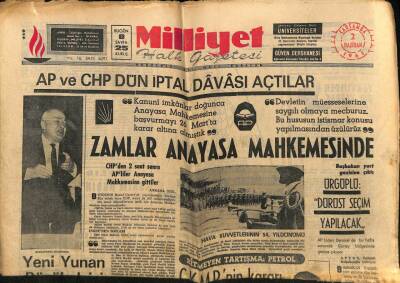 Milliyet Halk Gazetesi 2 Haziran 1965 - Japonyada Maden Kazasında 236 Kişi Öldü GZ81195 - 1