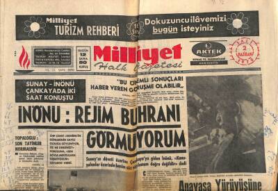 Milliyet Halk Gazetesi 2 Haziran 1970 - 25 Bin Teknik Eleman Dün Boykota Başladı GZ88832 - 1