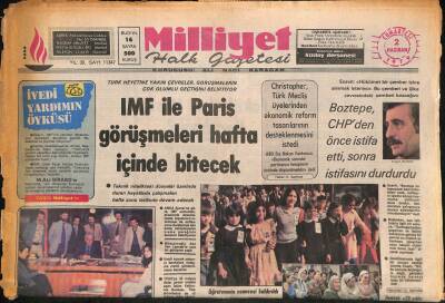 Milliyet Halk Gazetesi 2 Haziran 1979 - IMF İle Paris Görüşmeleri Hafta İçinde Bitecek GZ90795 - 1