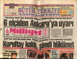 Milliyet Halk Gazetesi 2 Kasım 1991 - Antikada Sahtecilik GZ62720 - 2
