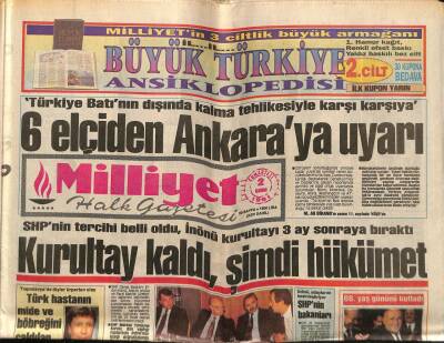 Milliyet Halk Gazetesi 2 Kasım 1991 - Antikada Sahtecilik GZ62720 - 2