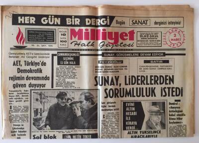 Milliyet Halk Gazetesi 2 Mart 1973 - Dolar Devalüasyonu Bunalımı Giderecek mi ? GZ11366 - 1