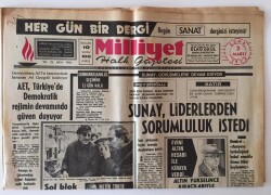 Milliyet Halk Gazetesi 2 Mart 1973 - Dolar Devalüasyonu Bunalımı Giderecek mi ? GZ11366 - 2