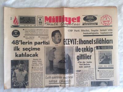 Milliyet Halk Gazetesi 2 Mayıs 1967 - Leh Şairinin Müzesi Satışa Çıkarıldı GZ73749 - 1