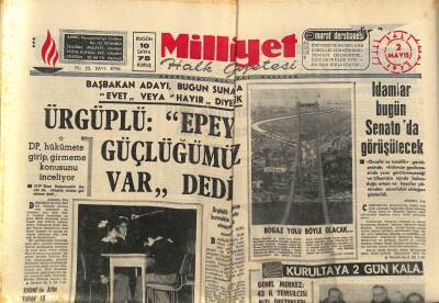 Milliyet Halk Gazetesi 2 Mayıs 1972 - Güneydoğuda Binlerce Ev Su Altında Kaldı GZ83677 - 1