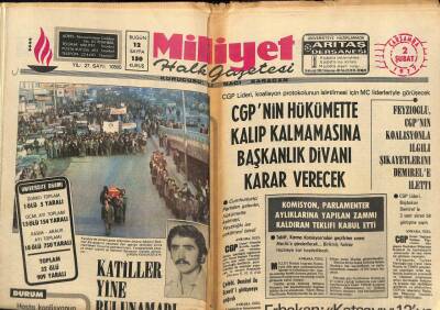 Milliyet Halk Gazetesi 2 Şubat 1977 - AP Senatörü Orhan Kor Trafik Kazasında Yaralandı GZ88516 - 1
