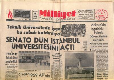 Milliyet Halk Gazetesi 2 Temmuz 1968 - Bolu Trafik Amiri Bir Trafik Kazasında Öldü GZ118288 - 1